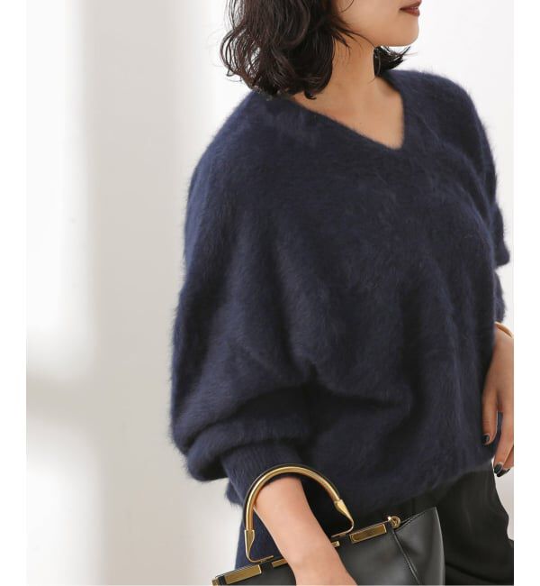 journal standard L'essage「《追加》FOX CASHMERE Vネックプルオーバー」|ニット・セーター|