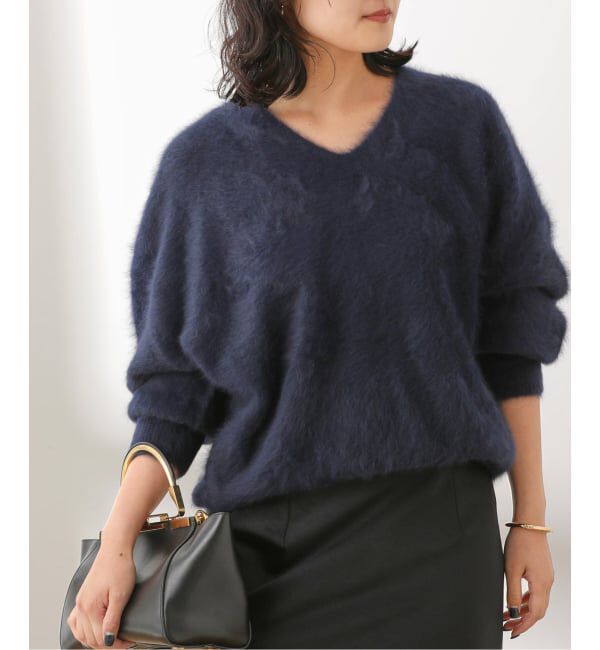 journal standard L'essage「《追加》FOX CASHMERE Vネックプルオーバー」|ニット・セーター|