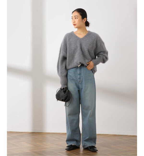 journal standard L'essage「《追加》FOX CASHMERE Vネックプルオーバー」|ニット・セーター|