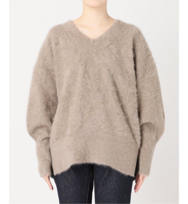 journal standard L'essage「《追加》FOX CASHMERE Vネックプルオーバー」|ニット・セーター|