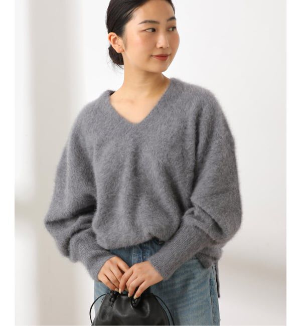 journal standard L'essage「《追加》FOX CASHMERE Vネックプルオーバー」|ニット・セーター|