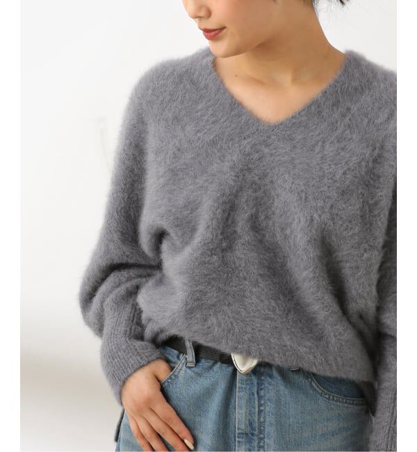 journal standard L'essage「《追加》FOX CASHMERE Vネックプルオーバー」|ニット・セーター|