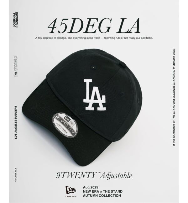 JOURNAL STANDARD「NEW ERA / ニューエラ 別注 45deg LAD 920」|キャップ・キャスケット|ブラック