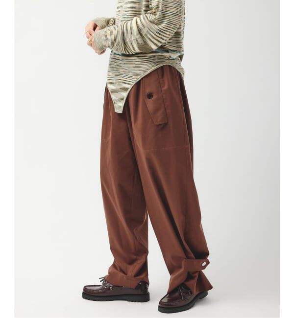 JOURNAL STANDARD「別注【MIKA KASAI】SLANK WOOL PARATROOPER PT」|その他|ブラウン