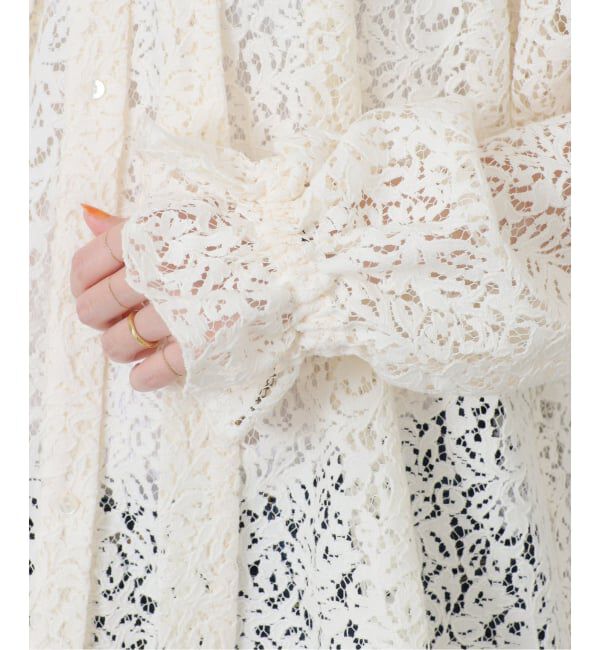 journal standard luxe「【Ginny's】 lace BL」|シャツ・ブラウス|