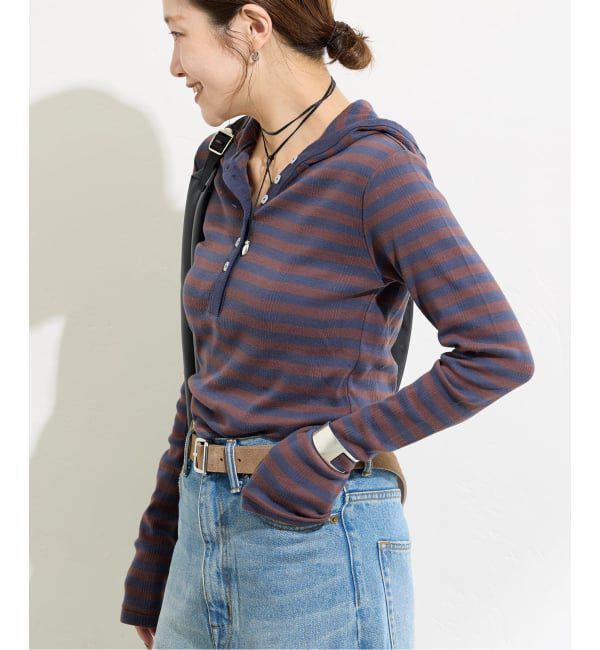 JOURNAL STANDARD「《追加》別注【MILLER/ミラー】 for JOURNAL STANDARD リブボーダーHOO」|Tシャツ・カットソー|