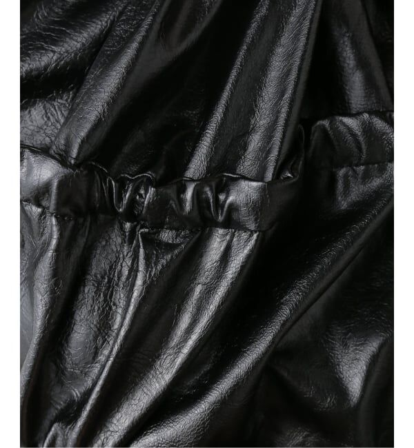 JOURNAL STANDARD「【Create Clair】PREATER APRON DRESS(F LAATHER)」|ワンピース|