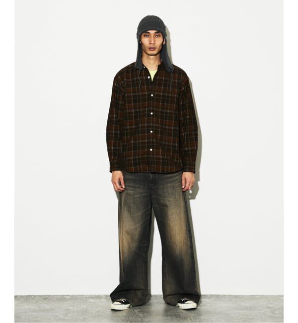 JOURNAL STANDARD「パターン コーデュロイ レギュラー シャツ」|シャツ・ブラウス|