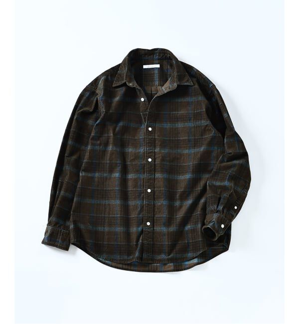 JOURNAL STANDARD「パターン コーデュロイ レギュラー シャツ」|シャツ・ブラウス|