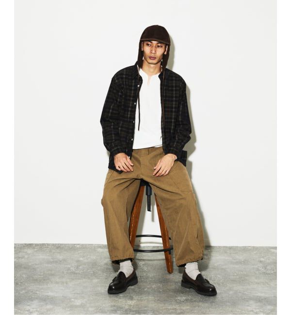 JOURNAL STANDARD「パターン コーデュロイ レギュラー シャツ」|シャツ・ブラウス|