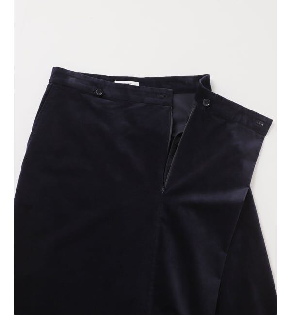 JOURNAL STANDARD「Velour wrap skirt」|スカート|