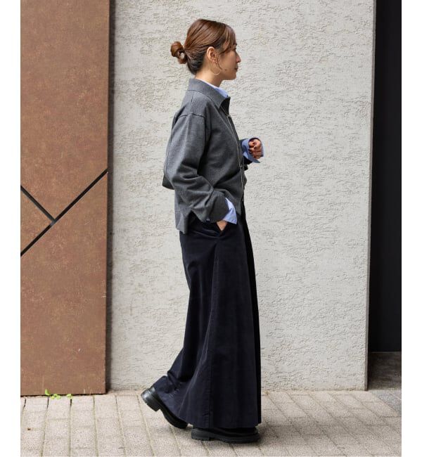 JOURNAL STANDARD「Velour wrap skirt」|スカート|
