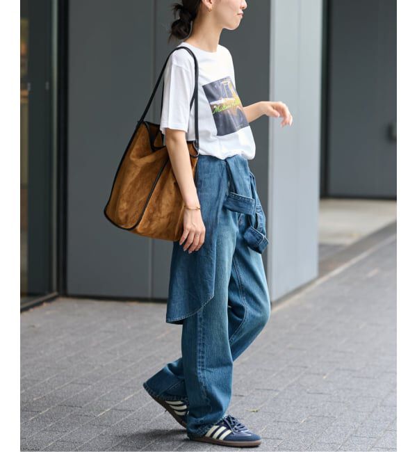 JOURNAL STANDARD relume「《追加》【IOMMI/イオミ】 syntetic suede big tote：バッグ」|トートバッグ|