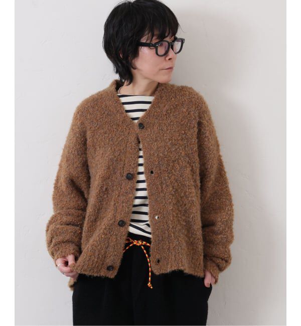 journal standard luxe「《追加》ブークレー Vネックカーディガン」|カーディガン|