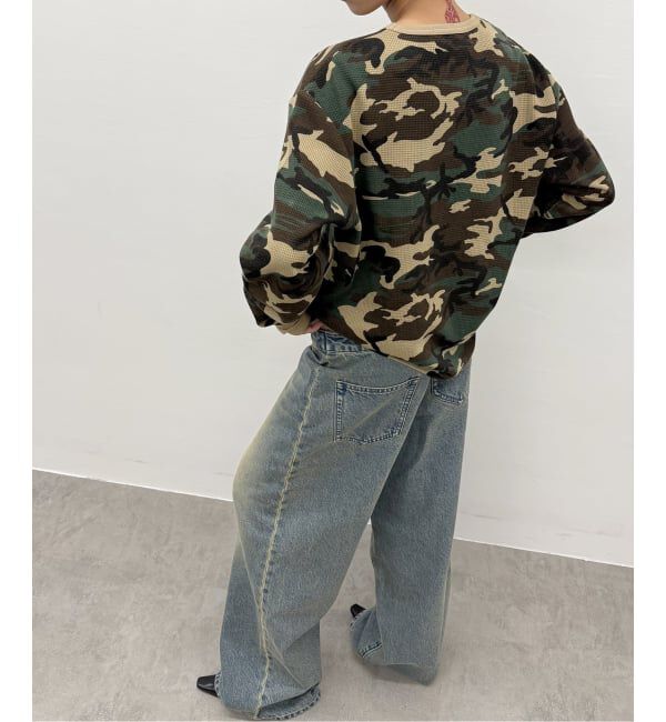 Oriens JOURNAL STANDARD「カモフラージュサーマルロングTシャツ」|Tシャツ・カットソー|