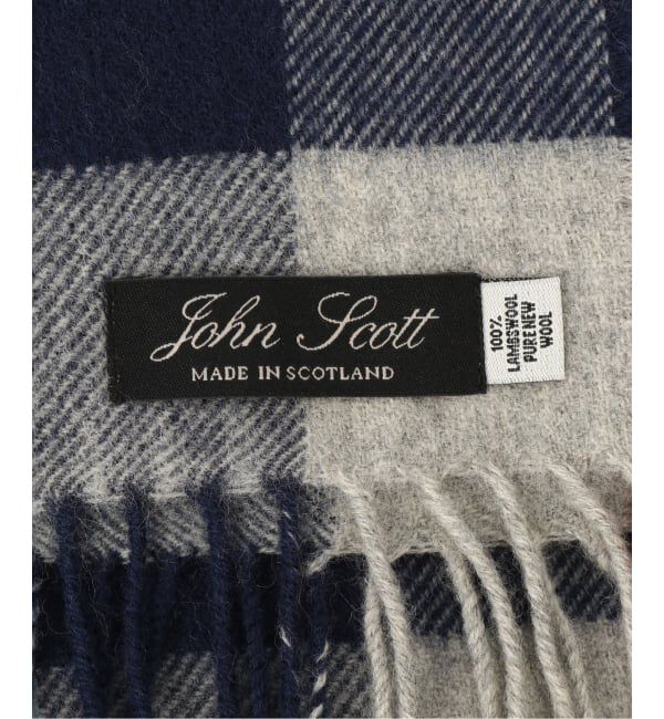 journal standard luxe「【JOHN SCOTT】 LAMBS WOOL SHAWL 70*180cm」|ストール|