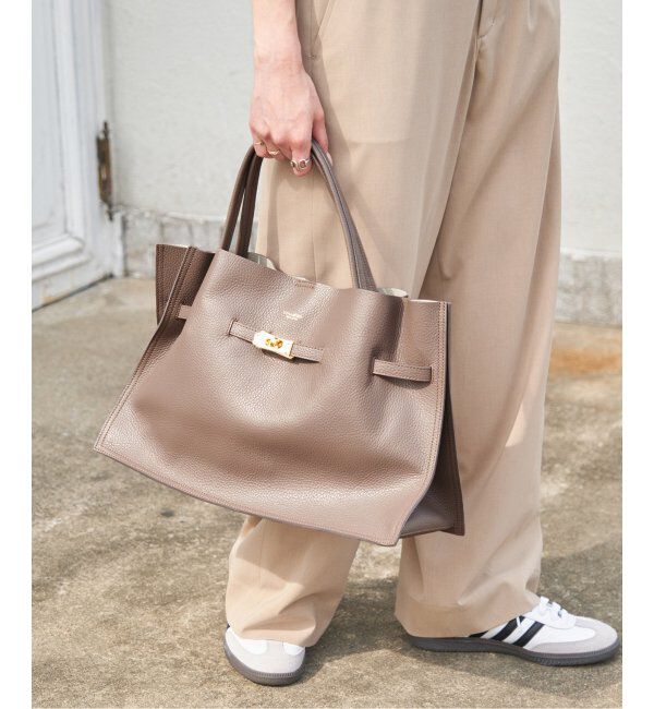 Spick and Span「《WEB限定追加》VIOLAd'ORO イタリアンWフェイスレザートートバッグ」|トートバッグ|