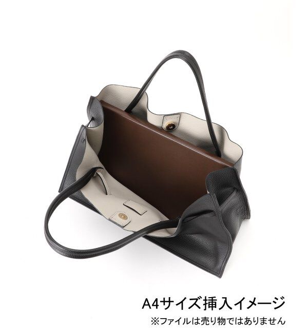 Spick and Span「《WEB限定追加》VIOLAd'ORO イタリアンWフェイスレザートートバッグ」|トートバッグ|