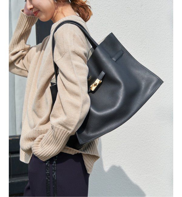 Spick and Span「《WEB限定追加》VIOLAd'ORO イタリアンWフェイスレザートートバッグ」|トートバッグ|