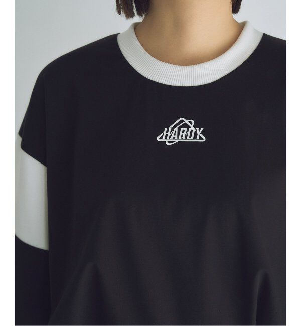 HARDY NOIR「レーヨンナイロンスムースラインTEE：Tシャツ」|Tシャツ・カットソー|