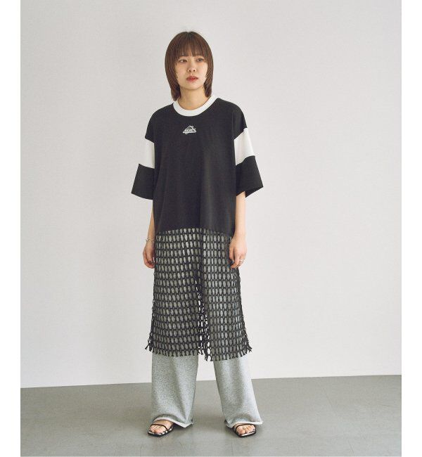 HARDY NOIR「レーヨンナイロンスムースラインTEE：Tシャツ」|Tシャツ・カットソー|