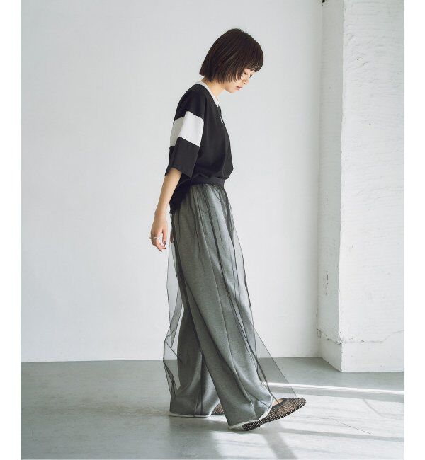 HARDY NOIR「レーヨンナイロンスムースラインTEE：Tシャツ」|Tシャツ・カットソー|