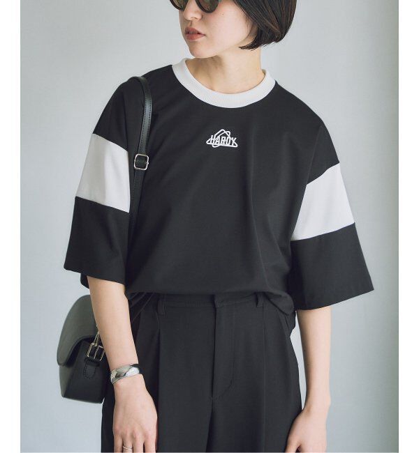 HARDY NOIR「レーヨンナイロンスムースラインTEE：Tシャツ」|Tシャツ・カットソー|