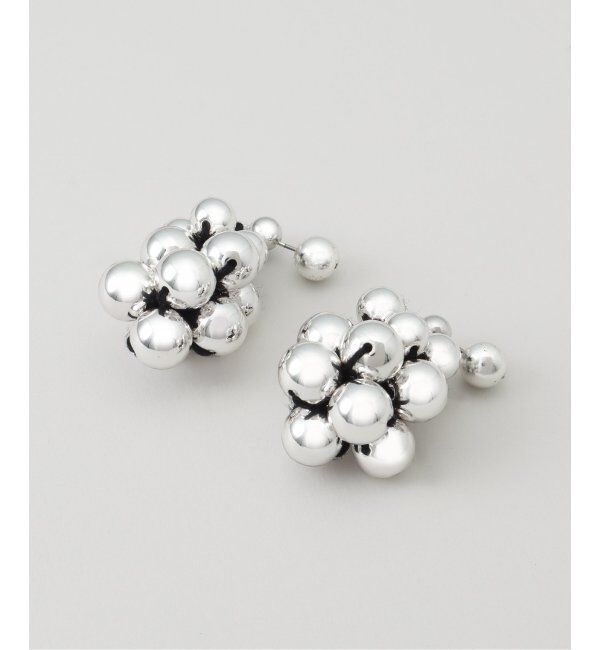 NOBLE「in mood/インムード KNIT BALL pierce」|ピアス|シルバー