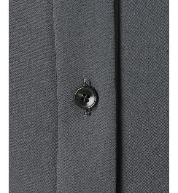 NOBLE「《WEB限定追加》スクエアースリーブフロントオープンブラウス」|シャツ・ブラウス|