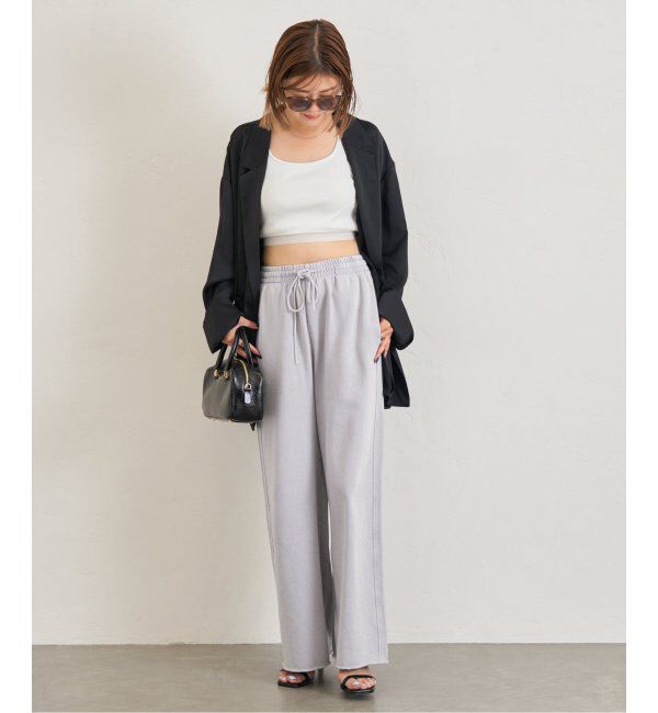 U by SPICK&SPAN「ガーメントダイスウェットパンツ」|その他|