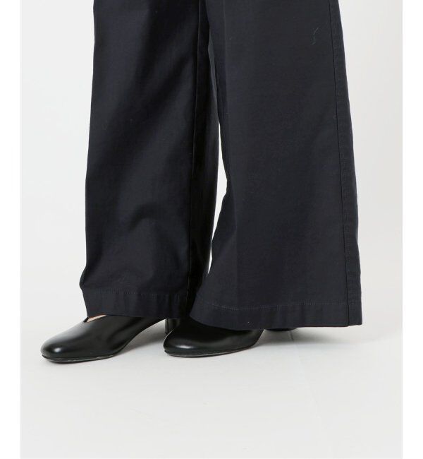 Spick and Span「バックサテンカーゴワイドパンツ」|カーゴ|