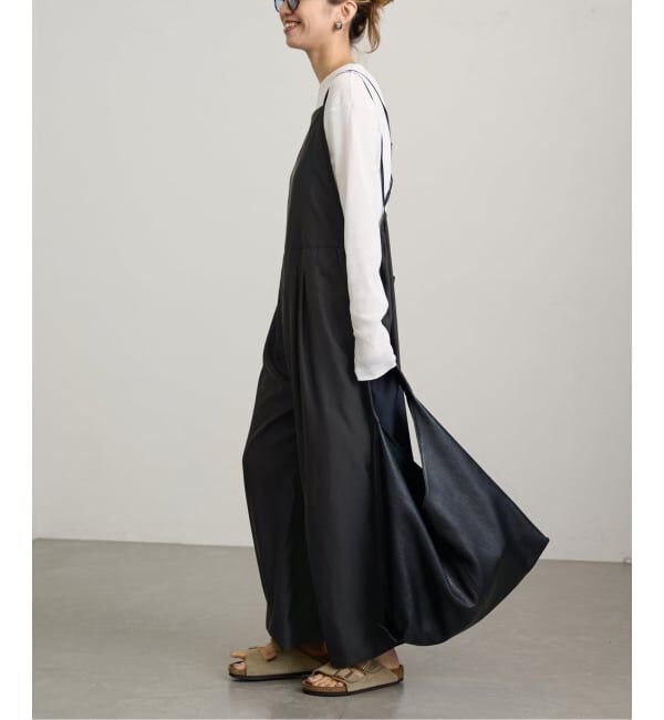 FRAMeWORK「≪WEB限定追加≫キュプラツイルキャミサロペット」|オールインワン|