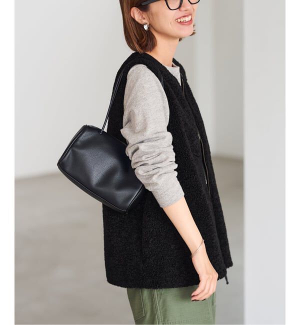 FRAMeWORK「≪追加 / 手洗い可能≫ボアベスト」|ダウンベスト・ベスト|