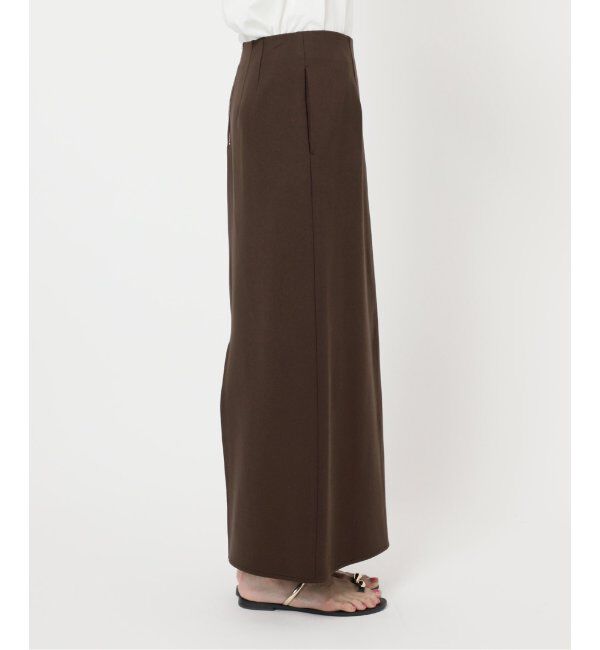 Spick and Span「ソフトポンチIラインスカート」|スカート|