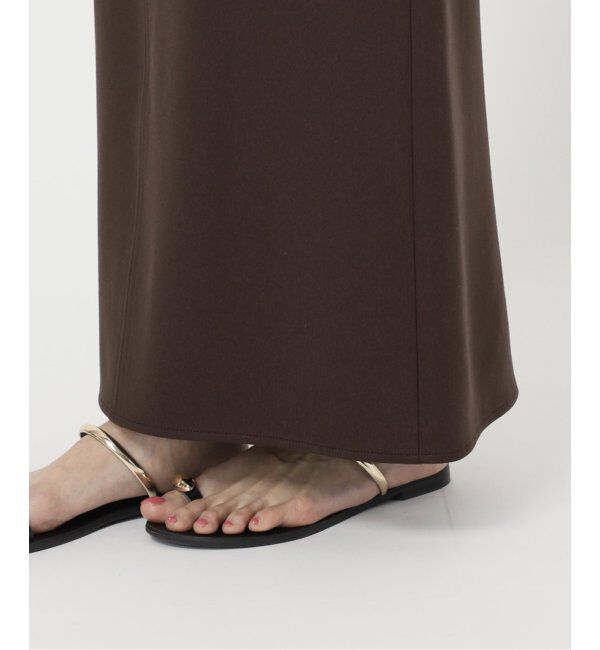 Spick and Span「ソフトポンチIラインスカート」|スカート|