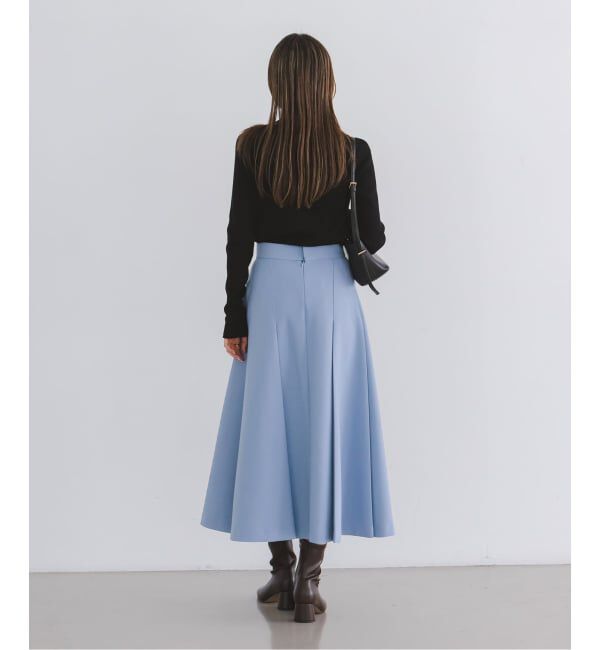 NOBLE「ダブルクロスタックスカート」|スカート|