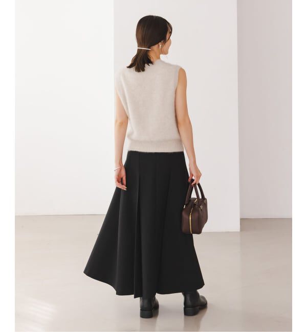 NOBLE「ダブルクロスタックスカート」|スカート|
