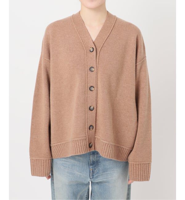 FRAMeWORK「AQUA Vネックカーディガン」|カーディガン|