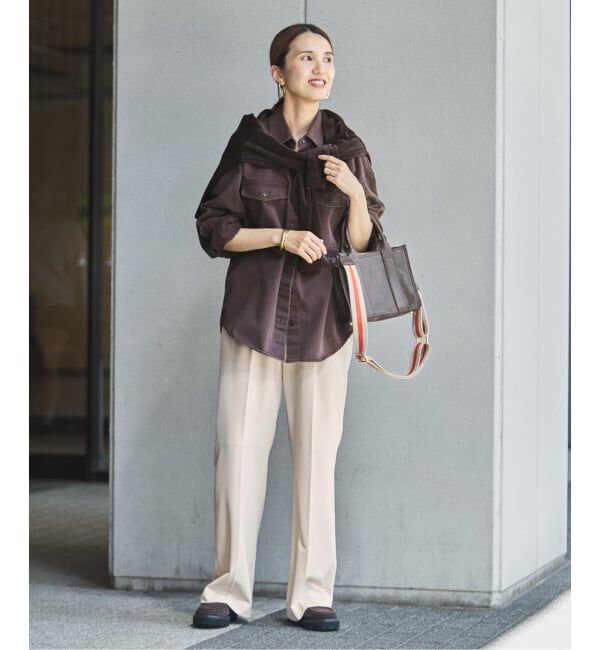 FRAMeWORK「CHINO SLOUCHY シャツ」|シャツ・ブラウス|