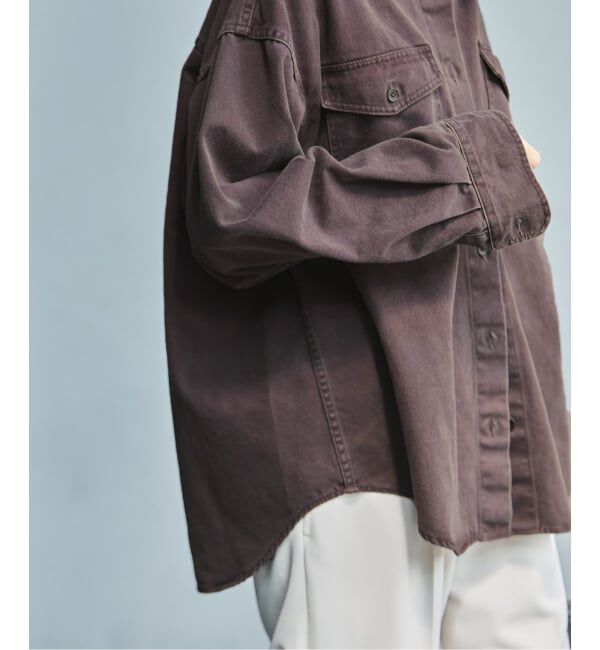 FRAMeWORK「CHINO SLOUCHY シャツ」|シャツ・ブラウス|