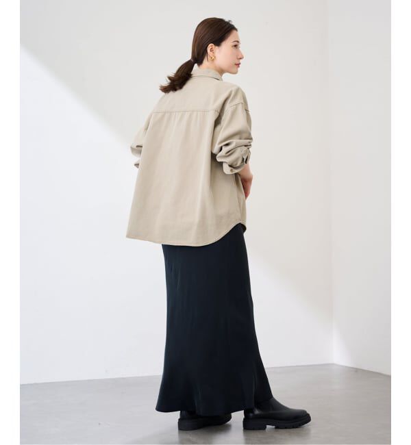 FRAMeWORK「CHINO SLOUCHY シャツ」|シャツ・ブラウス|