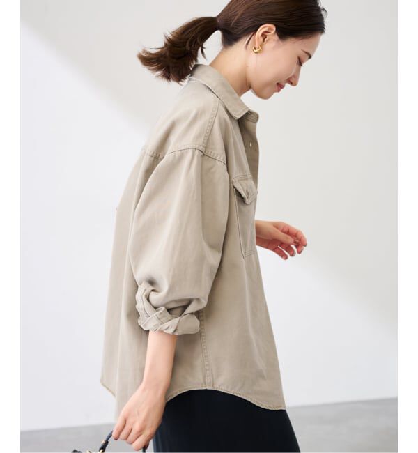FRAMeWORK「CHINO SLOUCHY シャツ」|シャツ・ブラウス|