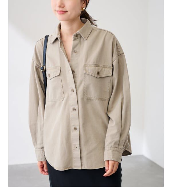 FRAMeWORK「CHINO SLOUCHY シャツ」|シャツ・ブラウス|