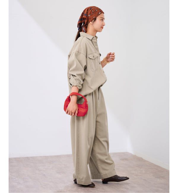 FRAMeWORK「CHINO SLOUCHY シャツ」|シャツ・ブラウス|