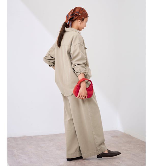 FRAMeWORK「CHINO SLOUCHY シャツ」|シャツ・ブラウス|