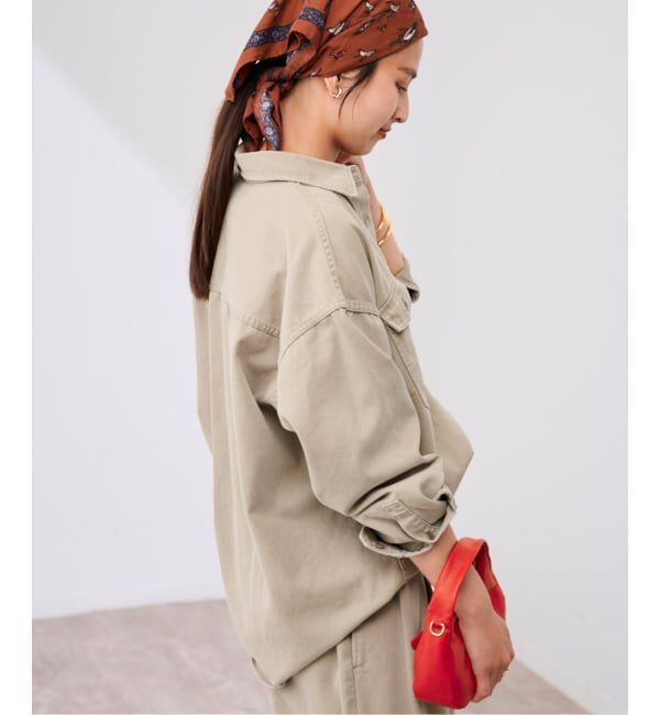 FRAMeWORK「CHINO SLOUCHY シャツ」|シャツ・ブラウス|