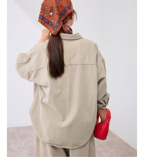 FRAMeWORK「CHINO SLOUCHY シャツ」|シャツ・ブラウス|