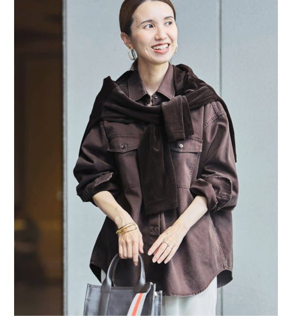 FRAMeWORK「CHINO SLOUCHY シャツ」|シャツ・ブラウス|