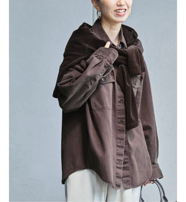 FRAMeWORK「CHINO SLOUCHY シャツ」|シャツ・ブラウス|