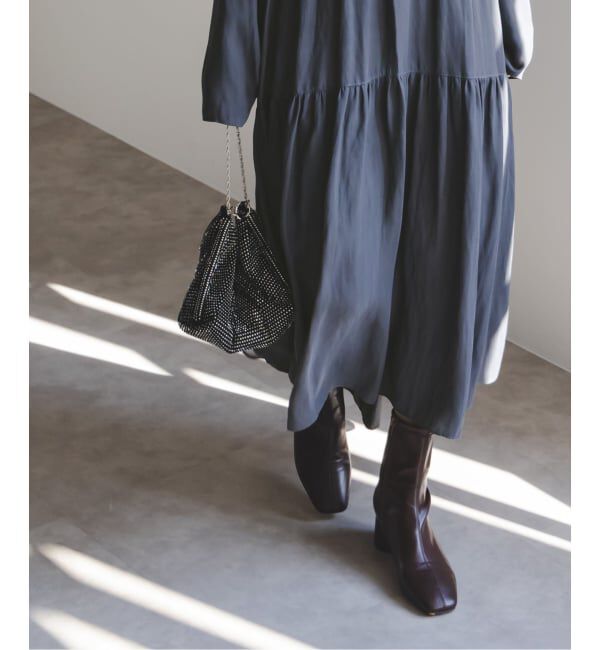 NOBLE「ティアードボウタイワンピース」|ワンピース|